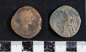 Thumbnail of Coin: Sestertius of Julia Mamaea (1919.63.1382)