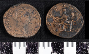 Thumbnail of Coin: Sestertius of Crispina (1919.63.1384)