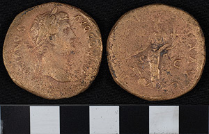 Thumbnail of Coin: Sestertius of Hadrian (1919.63.1460)