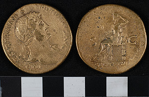 Thumbnail of Coin: Sestertius of Hadrian (1919.63.1482)