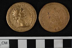 Thumbnail of Coin: Sestertius of Domitian Augustus (1919.63.1520)