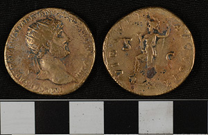 Thumbnail of Coin: Dupondius of Hadrian (1919.63.1521)