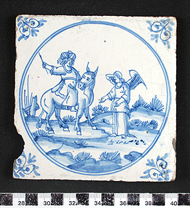 Thumbnail of Tile: Prophet Balaam (1920.02.0012)