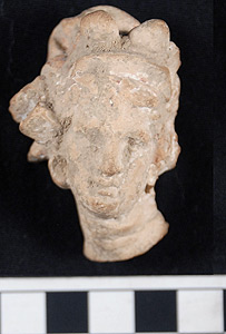 Thumbnail of Female Figurine Fragment, Head (1922.01.0009)