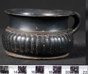 Thumbnail of Black-Glaze Mug (1922.01.0127)