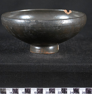 Thumbnail of Italic Black-Glaze Bowl (1922.01.0138)