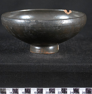 Thumbnail of Italic Black-Glaze Bowl (1922.01.0138)