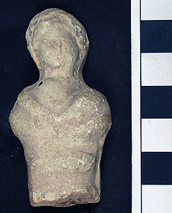 Thumbnail of Figurine Fragment, Head and Torso (1922.01.0210)