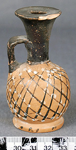 Thumbnail of Miniature Lekythos, Attic Pattern (1922.01.0219)