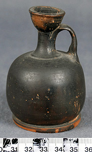 Thumbnail of Miniature Squat Lekythos, Attic Black Glaze (1924.02.0003)