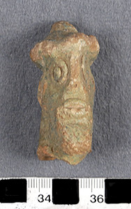 Thumbnail of Figurine Fragment, Head (1925.04.0021)