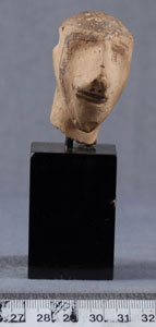 Thumbnail of Mycenaean Figurine, Head (1929.01.0001)