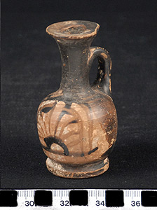 Thumbnail of Attic Pattern Miniature Lekythos (1942.01.0004)