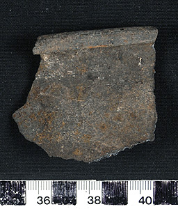 Thumbnail of Bucchero Rim Sherd (1954.04.0015C)