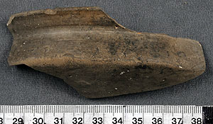 Thumbnail of Minyan Ware Kantharos Rim Sherd (1956.02.0019)
