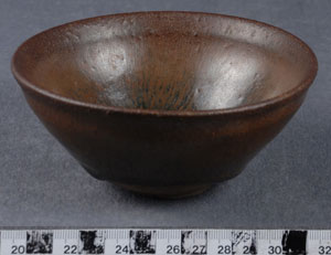 Thumbnail of Reproduction: Sung Dynasty-Style Chien Yao Tea Bowl (1969.07.0001E)