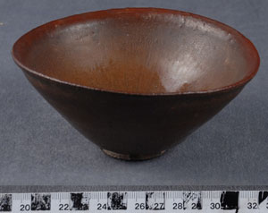 Thumbnail of Reproduction: Sung Dynasty-Style Chien Yao Tea Bowl (1969.07.0001F)