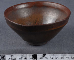 Thumbnail of Reproduction: Sung Dynasty-Style Chien Yao Tea Bowl (1969.07.0001I)