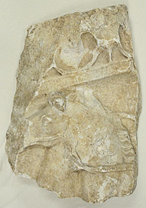 Thumbnail of Sarcophagus Fragment: Procession of Horses ()