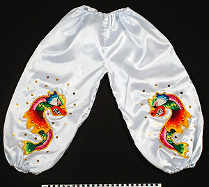 Thumbnail of Child’s Devil Dance Costume, Diablada Festival Costume, Pants (2008.04.0001B)