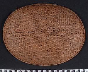 Thumbnail of Platform Basket, Lid (2008.08.0006B)