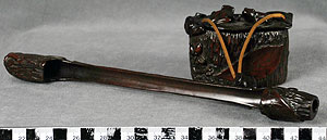 Thumbnail of Tobacco Box Set: Tonkotsu, Kiseruzutsu and Ojime (2008.11.0008)