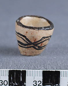 Thumbnail of Drinking Bowl for Standing Female Dancer Figure  (2008.12.0004B)