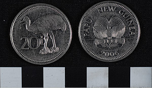 Thumbnail of Coin: Papua New Guinea, 20 Toea (2008.18.0017)