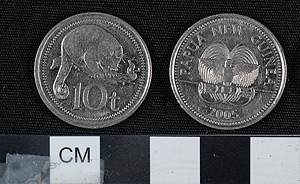 Thumbnail of Coin: Papua New Guinea, 10 Toea (2008.18.0021)