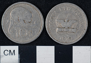 Thumbnail of Coin: Papua New Guinea, 10 Toea (2008.18.0022)