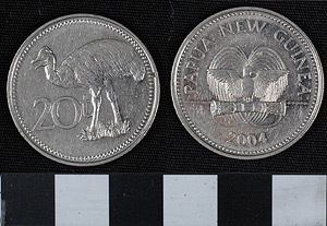 Thumbnail of Coin: Papua New Guinea, 20 Toea (2008.18.0025)