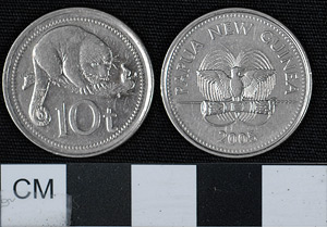Thumbnail of Coin: Papua New Guinea, 10 Toea (2008.18.0028)