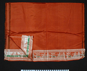 Thumbnail of Baluchari Dupatta or Sari Blouse Textile (2008.22.0023B)