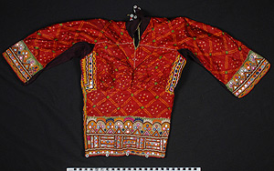 Thumbnail of Kapadu or Choli, Woman’s Bandhani Blouse (2008.22.0037)