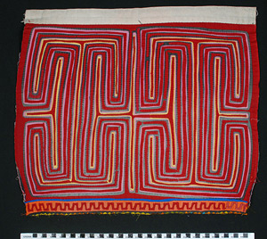 Thumbnail of Mola: Geometric Design, Kana, Stool (2008.22.0094)