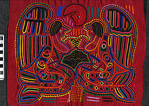 Thumbnail of Mola: 2 Angel Mermaids (2008.22.0108)