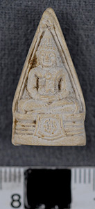 Thumbnail of Votive Amulet: Buddha in Dhyana Mudra (2008.22.0214)