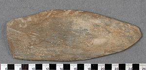 Thumbnail of Stone Tool: Palette(?), Worked Stone  (2009.01.0001)