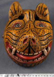 Thumbnail of Mask: Tiger (2010.01.0222)