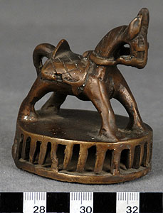 Thumbnail of Foot Scrubber Bell Rattle: Horse (2010.01.0265)