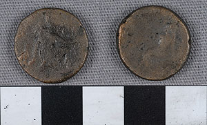 Thumbnail of Coin: AE 17, Orchomenus (1900.63.0626)