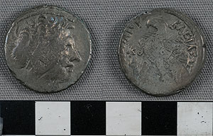 Thumbnail of Coin: Tetradrachm, Egypt (1900.63.0645)