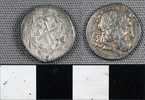 Thumbnail of Coin: Hemidrachm, Messene (1900.63.0657)