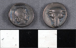 Thumbnail of Coin: Ancient Greece, Hemidrachm (1900.63.0661)
