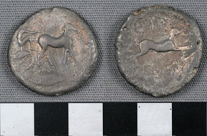 Thumbnail of Coin: Tetradrachm, Messina (1900.63.0681)
