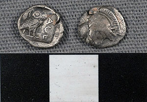 Thumbnail of Coin: Hemiobol, Athens (1900.63.0685)