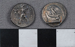Thumbnail of Coin: Macedonia, Hemidrachm (1900.63.0695)