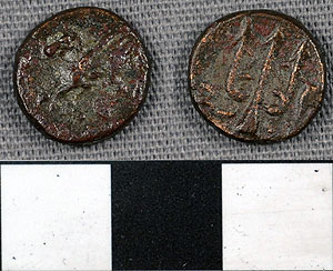 Thumbnail of Coin: AE 13 Corinth (1900.63.1080)