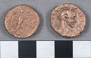 Thumbnail of Coin: Billon Tetradrachm of Alexandria (1900.63.1119)
