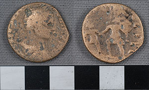 Thumbnail of Coin: Roman Empire? (1900.63.1133)